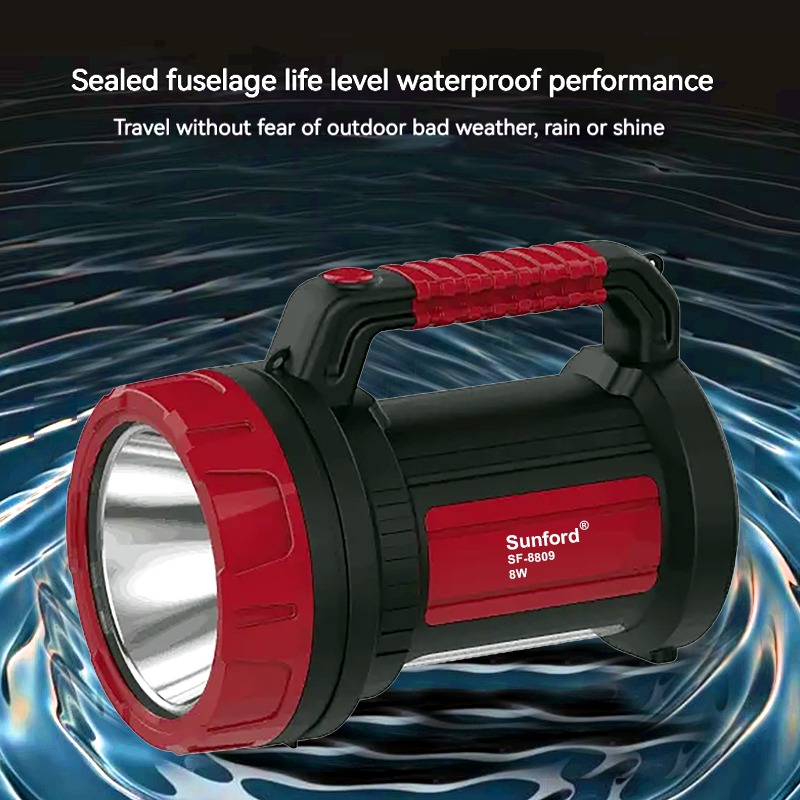 Picture of Sunford SF-8809 High Powered LED Search Light For Outdoor Use - 1 Piece ( Multicolor )