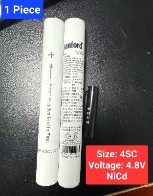 Picture of sanford 4SC Size 4.8V 1900mAh (1pc) Rechargeable Nickel Cadmium (Ni-Cd) Battery for Torchlight / Flashlight - 1 Piece ( White )