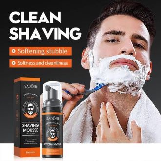 Picture of Men's Shaving Mousse Foam 60ml Softening Cleaning Moussecbds Smooth Shaving Cream