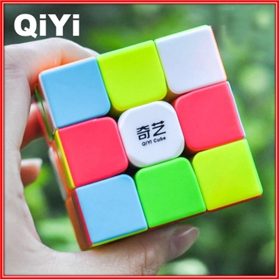 Picture of QYTOYS Sticker less 3x3 Puzzle Speed Cube Magic Rubik's Cube Puzzle Toy (5.6 cm)