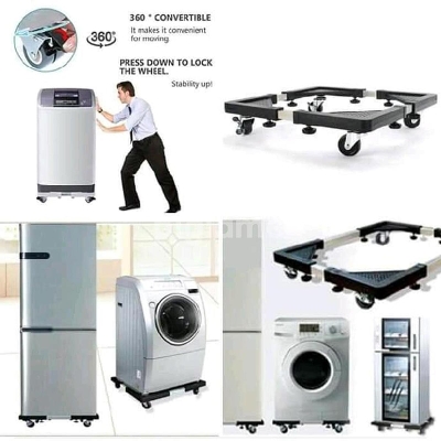 Picture of Multifunction Movable Washing Machine Base Fridge Stand