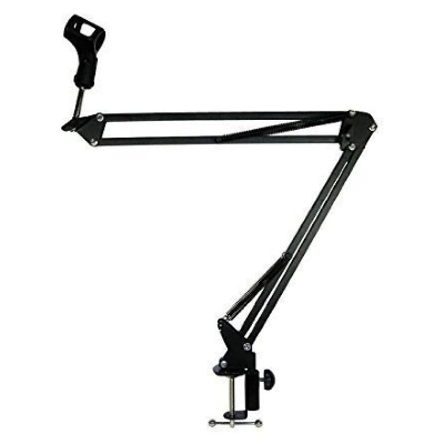 Picture of Professional Recordng Microphone Stand Suspension Scissor Arm For Dynamic and Condenser Mic (Black)