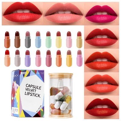 Picture of Mini Capsule Lipstick 16 pis lipstick