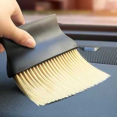 Picture of Soft Hair Car Air Conditioner Cleaning Brush Repeatable Car Detailing Air Outlet Vent Brushes Dust Cleaner for Car Wash Parts