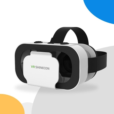 Picture of Virtual Reality Helmet Immersive Headset Smart-phone 3D VR Glasses Box VR SHINECON BOX 5 Mini VR Glasses 3D Glasses