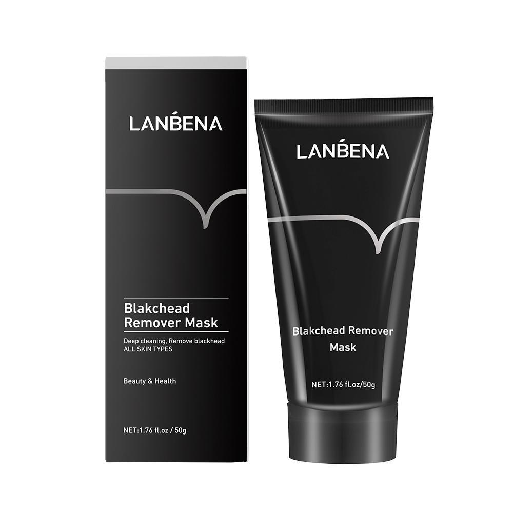 Picture of LANBENA Blackhead Remover Nose Black Mask Face Care Mud Acne Treatment Peel off Mask Pore Strip Skin Care Peel Mask
