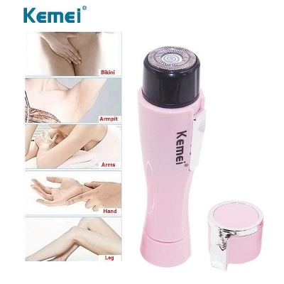Picture of Kemei KM 1012 Electric All Shaver Hair Remover for Women _ Pink