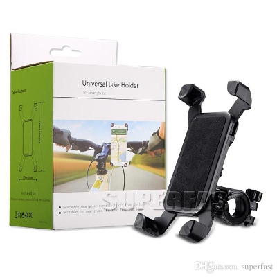 Picture of New Smart Anti-Slip Universal 360 Rotating Bicycle Bike Phone Holder Handlebar Clip Stand Mount Bracket For Smart Phone