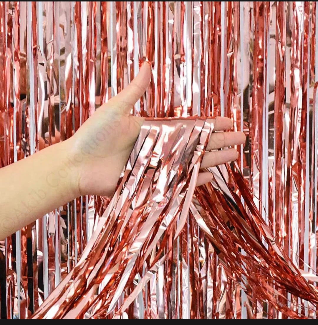 Picture of Rose Gold Background Decoration Foil Backdrop