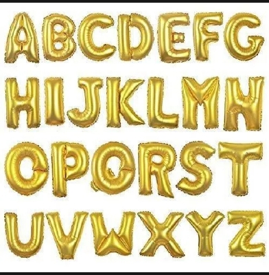 Picture of Alphabet Foil Balloon for Customize Name