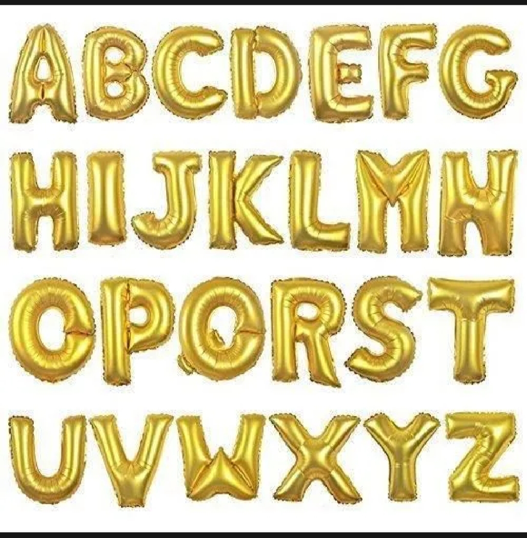 Picture of Alphabet Foil Balloon for Customize Name