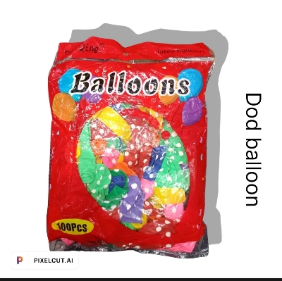 Picture of Dod Ballon 100pcs multi colour