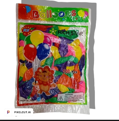 Picture of Metal multi (M) size balloon 100pcs