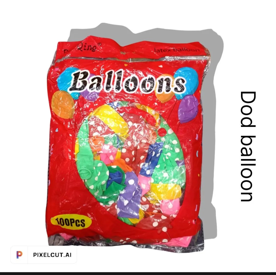 Picture of Dod Ballon 100pcs multi colour