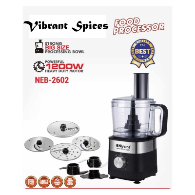 Picture of Multifunctional food processor heavy duty japani technology(1200 watt)