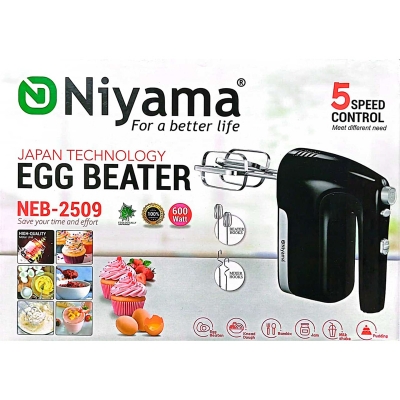 Picture of NEB-2509 Egg BeateLuxury design Heavy Duty Multi-Functional Electric Egg beater Automatic Cream Whip Stirrer(NEB-2509)