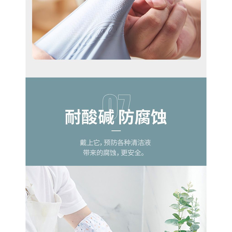 Picture of NEW High Quality Multicolor Silicone inner side foam Kitchen Hand Gloves for Dish Washing - 1 Pair(multicolour 2 pair)