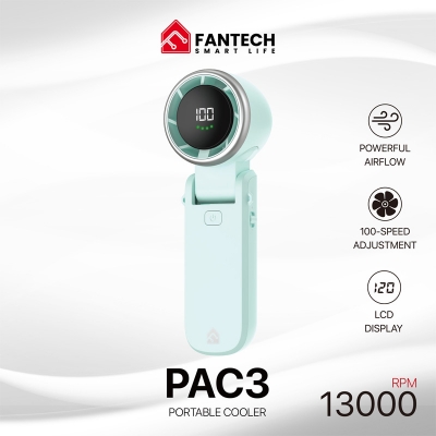 Picture of Usb type c mini fan 100 gears high speed handheld infinitely variable speed small fan usb turbine handheld violent fan turbo fan(mini fan pac 3)