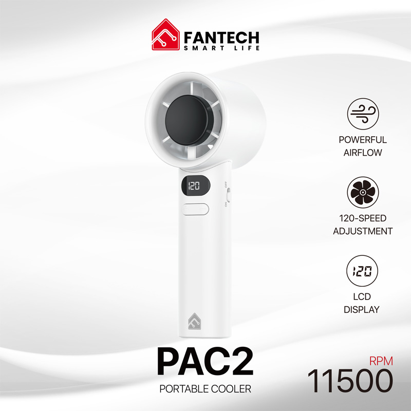 Picture of Usb type c mini fan 120 gears high speed handheld infinitely variable speed small fan usb turbine handheld violent fan turbo fann(mini fan pac2)