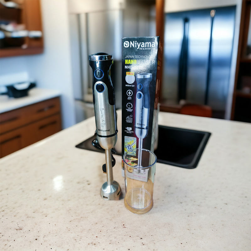 Picture of Electric Hand Blender/ Hand Mixer/ Egg Beater 1500 watt copper motor NIYA-MA NHD 2201(1500watt hand blende)