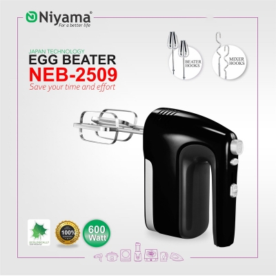 Picture of NEB-2509 Egg BeateLuxury design Heavy Duty Multi-Functional Electric Egg beater Automatic Cream Whip Stirrer(NEB-2509)