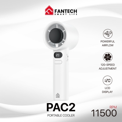 Picture of Usb type c mini fan 120 gears high speed handheld infinitely variable speed small fan usb turbine handheld violent fan turbo fann(mini fan pac2)