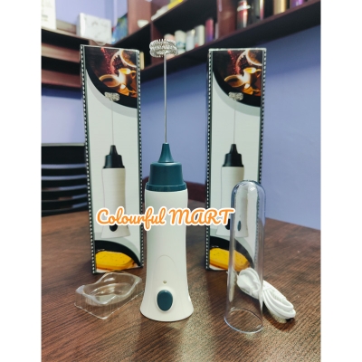 Picture of Hand Liquid Mixer and Coffee Maker Juice Maker Rechargeable-White(coffee mixer 1pcs)