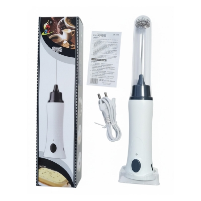 Picture of Hand Liquid Mixer and Coffee Maker Juice Maker Rechargeable-White(coffee mixer 1pcs)