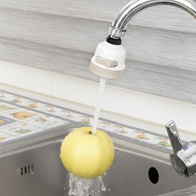 Picture of Movable Kitchen Tap Head  360° Rotatable Water Spray ABS Sink Faucet Spray Head Tap  Splash Filter Water Saving Pressurization Nozzle Bubbler Connector 3 Modes Adjustment(3 speed shower head)
