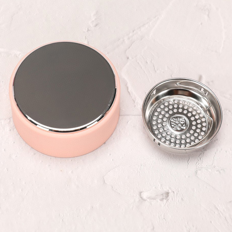 Picture of Customized 316 stainless steel 3d printed mini sling portable handle thermos cup water bottle(Green)