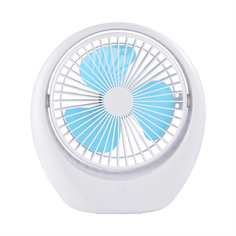 Picture of new Rechargeable Mini Fan With Side Light 3-Speed Switch USB Port(multicolour 2)