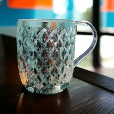 Picture of 304 coated hot and cold stainless steel drinking cup, anti-fall, anti-scalding, large-capacity mug, office cup, 500ml(1 pcs vintage design)