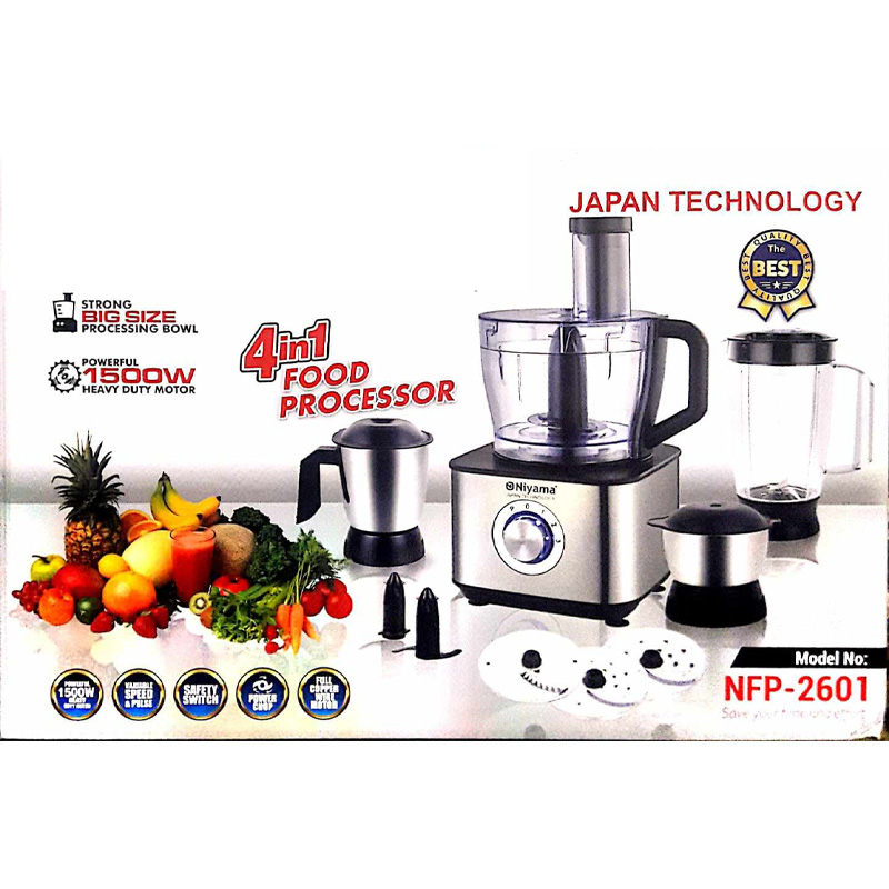 Picture of New multifunctional food processor  heavy duty japani technology(1200 watt)
