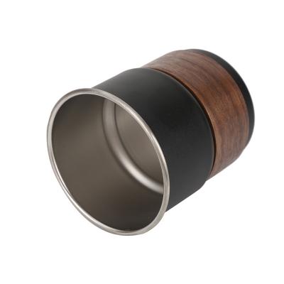 Picture of American ins style double layer stainless steel coffee cup insulated cup straw cup home office men and women portable cup bottle(400 ml white)