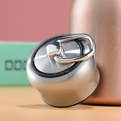 Picture of Leakproof Portable Modern Thermal Drinking Bottle MIni Lightweight Stainless Steel Water Bottle for Kids Men Women(Light Ash)