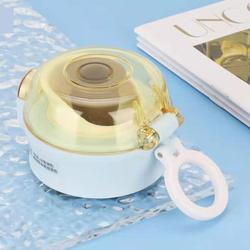 Picture of Big Belly Children's Thermos Cup Women's Good-looking Simple Cute Creative Portable 304 Children's Cup Gift with sticker(green)