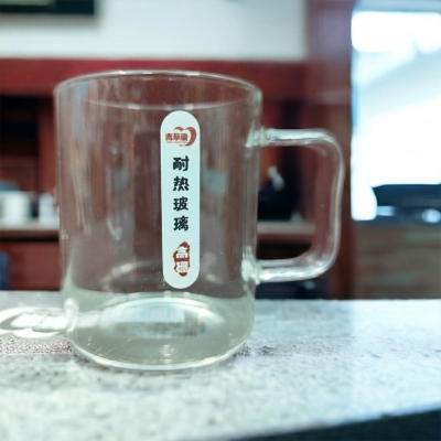 Picture of 270ml high temperature resistant glass tea cup water cup high borosilicate glass tea cup(6pcs 270ml cup)