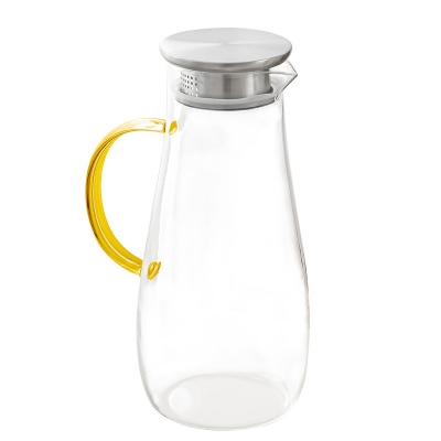 Picture of 1 pcs BOROSILICATE PITCHER, , 2000 ML golden Heat resistant(clear jug 2 litter,1L-2L)