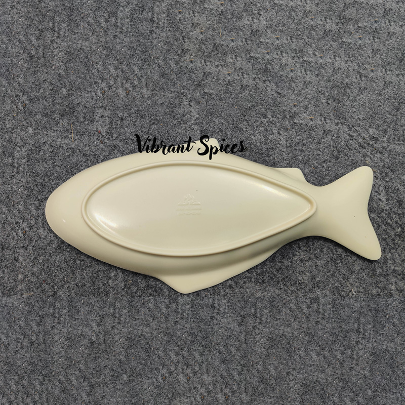 Picture of new Excusive Fish Design Serving Dish / Plate 14" Inch,Oven Proof melamine(Multicolor)