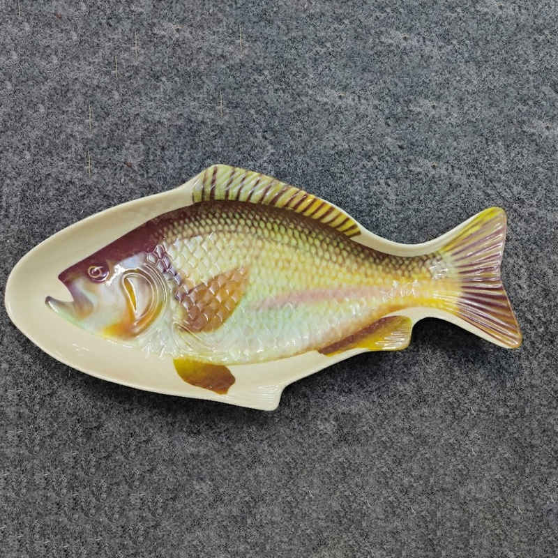 Picture of new Excusive Fish Design Serving Dish / Plate 14" Inch,Oven Proof melamine(2pcs 14'' and 12'')