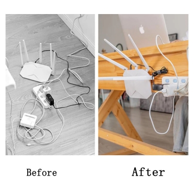 Picture of Double Sided Adhesive Wall Hooks Wall Hanger Transparent Suction Cup Sucker Hook Double-Sided Adhesive Wall Hooks Dropshipping - Wall Hook(1 pcs both side hook)