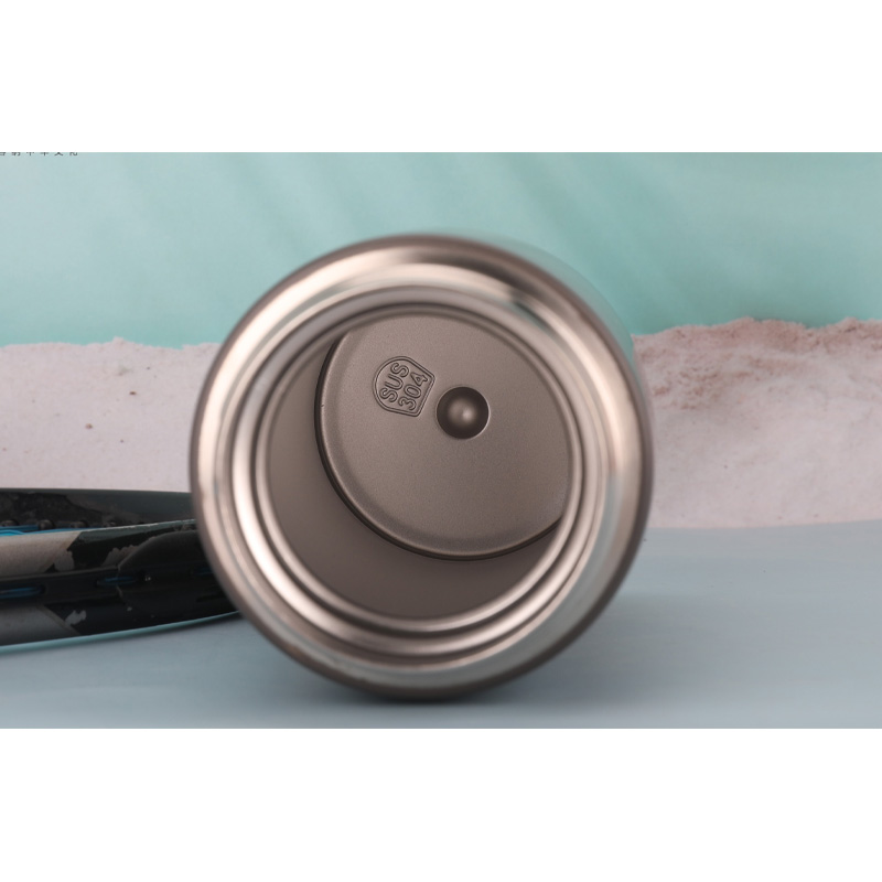 Picture of 450ml push system stainless steel 5 layerwater bottle manufacture professional outdoor thermos bottle(father)