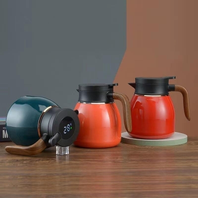 Picture of 500ml/600ml Thermos Stainless steel tumbler insulated water bottle cute coffee thermos cup LED Touch Display Temperature Vacuum Flasks Drinkware smart(1100ml led thermal)