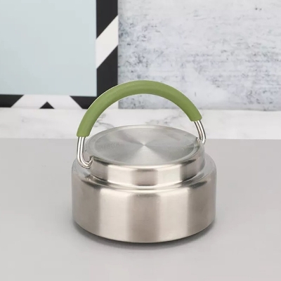 Picture of Keelorn Double Layer 500ml Vacuum Flasks Thermoses Cup Business Coffee Mug Thermoscup Stainless Steel vacuum flasks for Car Water Bottle(army design 500ml black)