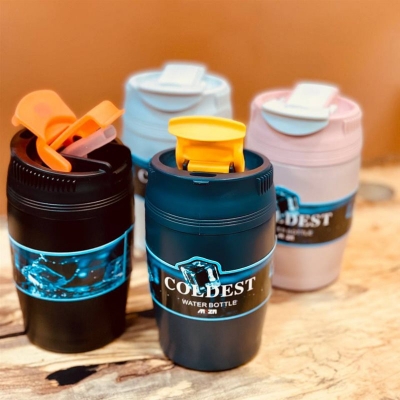 Picture of 500ml Double Stainless Steel 304 Coffee Mug Leak-proof Thermos Milk Mug Travel Cup Household Gifts(new coffee mug 316 coated)