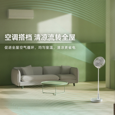 Picture of Desk lamp folding student dormitory office small electric fan with lamp USB charging and plugging dual-use wall-mounted desktop fan(stand fan new)