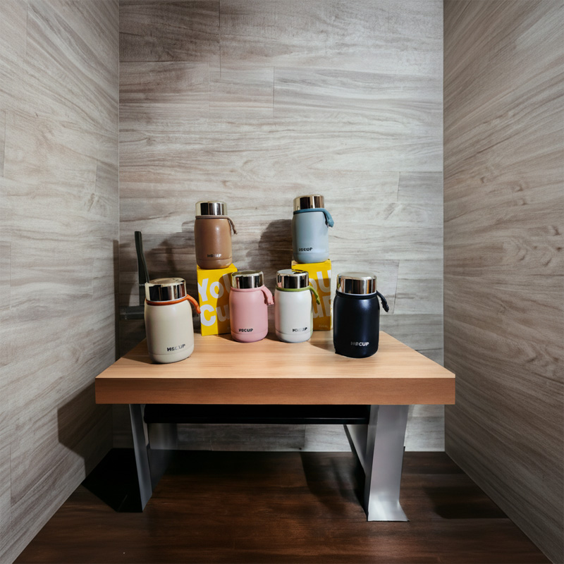 Picture of new 220ml stainless steel 5 layer water bottle manufacture professional outdoor Hot and Cold bottle(Multicolor)