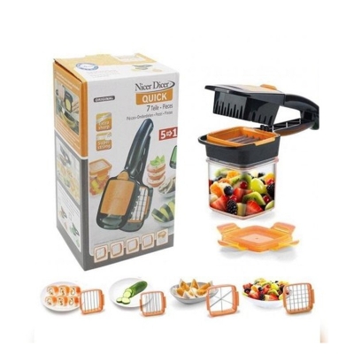 Picture of Nicer Dicer Quick 5 in 1 - The hand-held chopping, slicing and dicing machine(multicolour)
