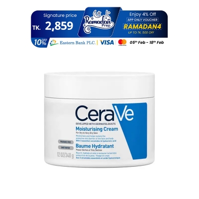 Picture of CeraVe Moisturising Cream 340gm (Made in UK)