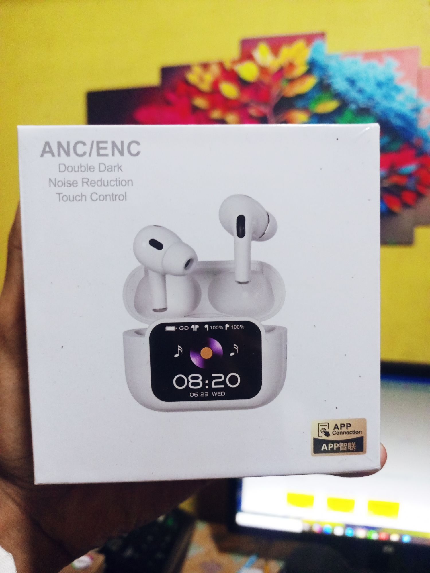 Picture of E11 AirPods Pro | App Support | ANC & ENC Noise Cancellation | Bluetooth 5.4